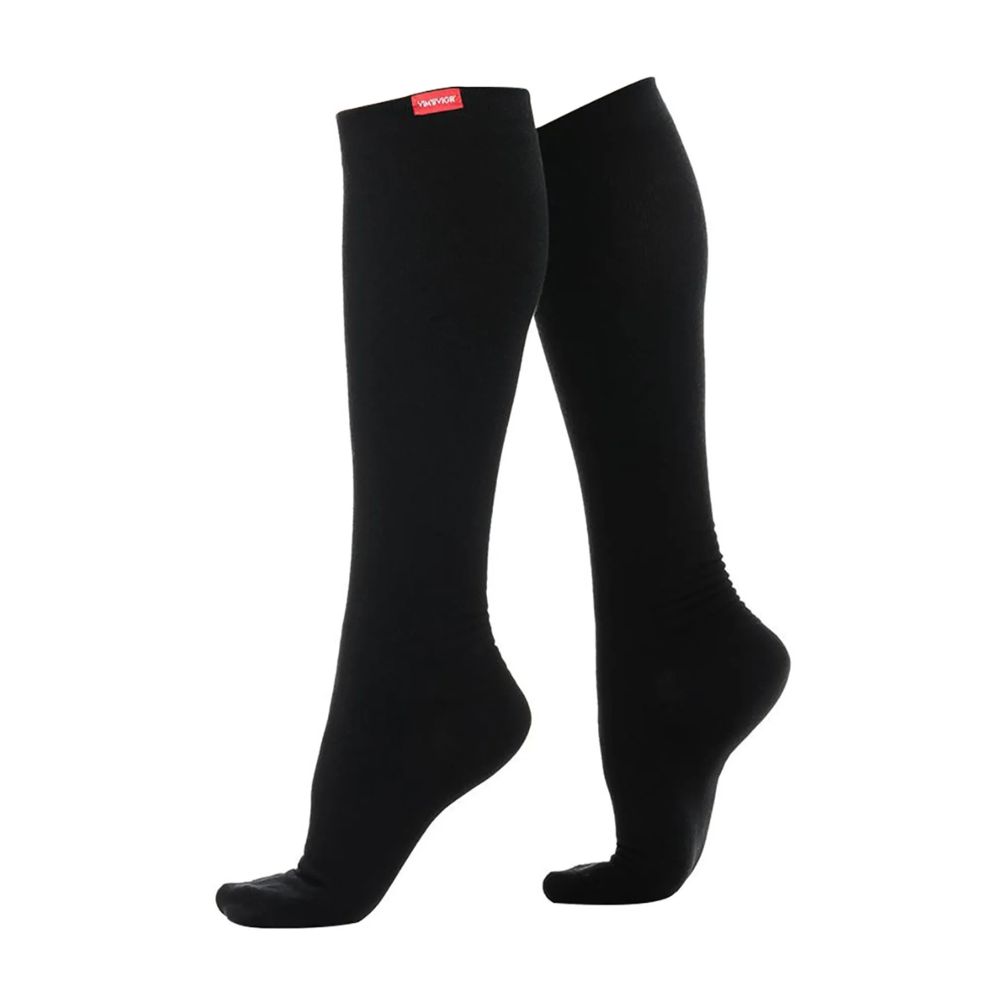 1 Pack Moisture Wicking Nylon Graduated Compression Socks | 15-20 mmHg
