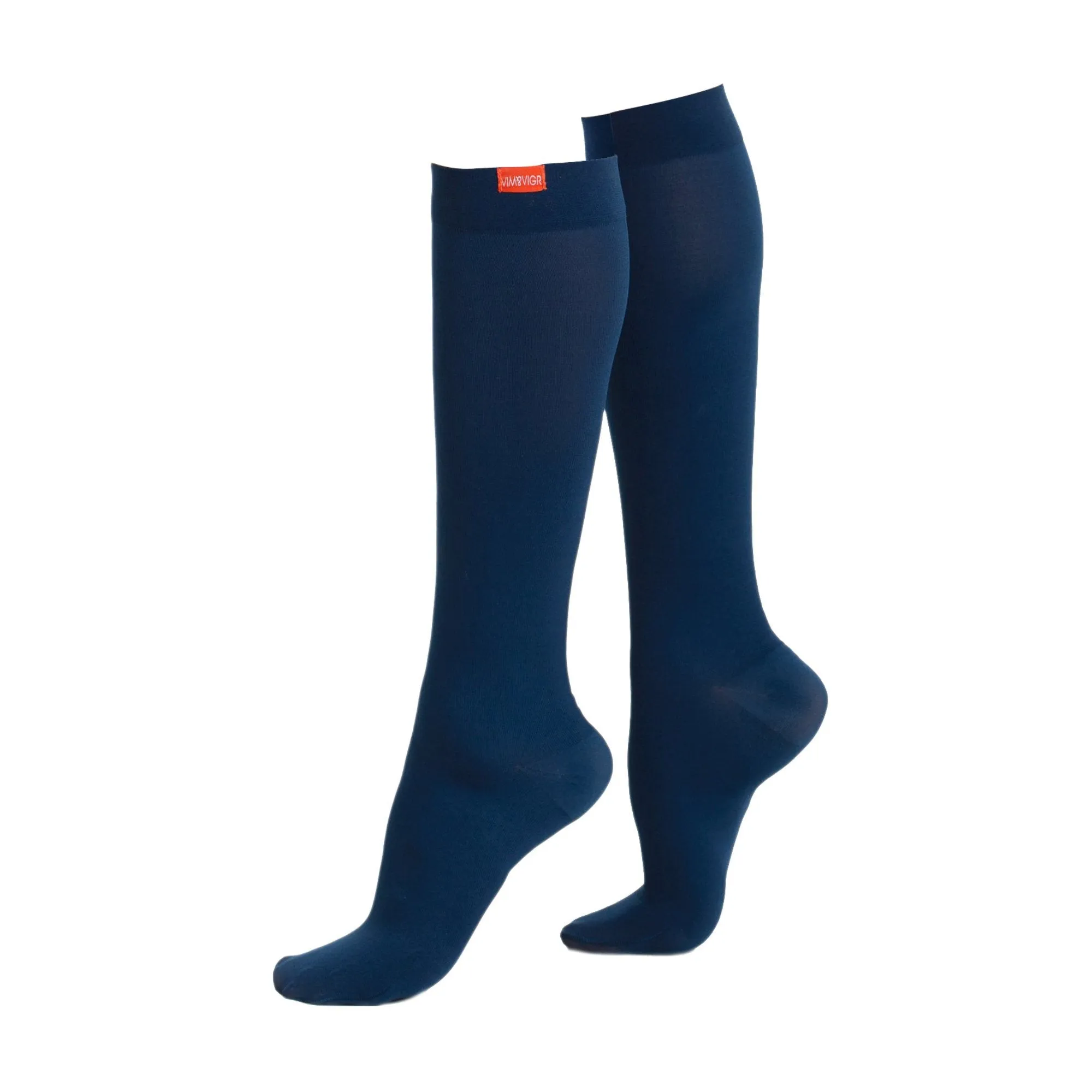 1 Pack Moisture Wicking Nylon Graduated Compression Socks | 15-20 mmHg