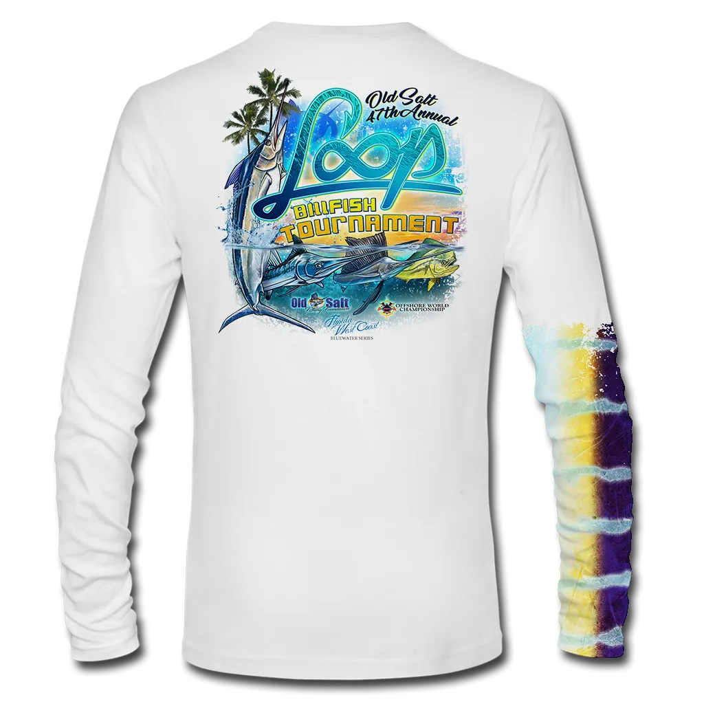 2018 Old Salt Loop Billfish Tournament Longsleeve Performance Shirt