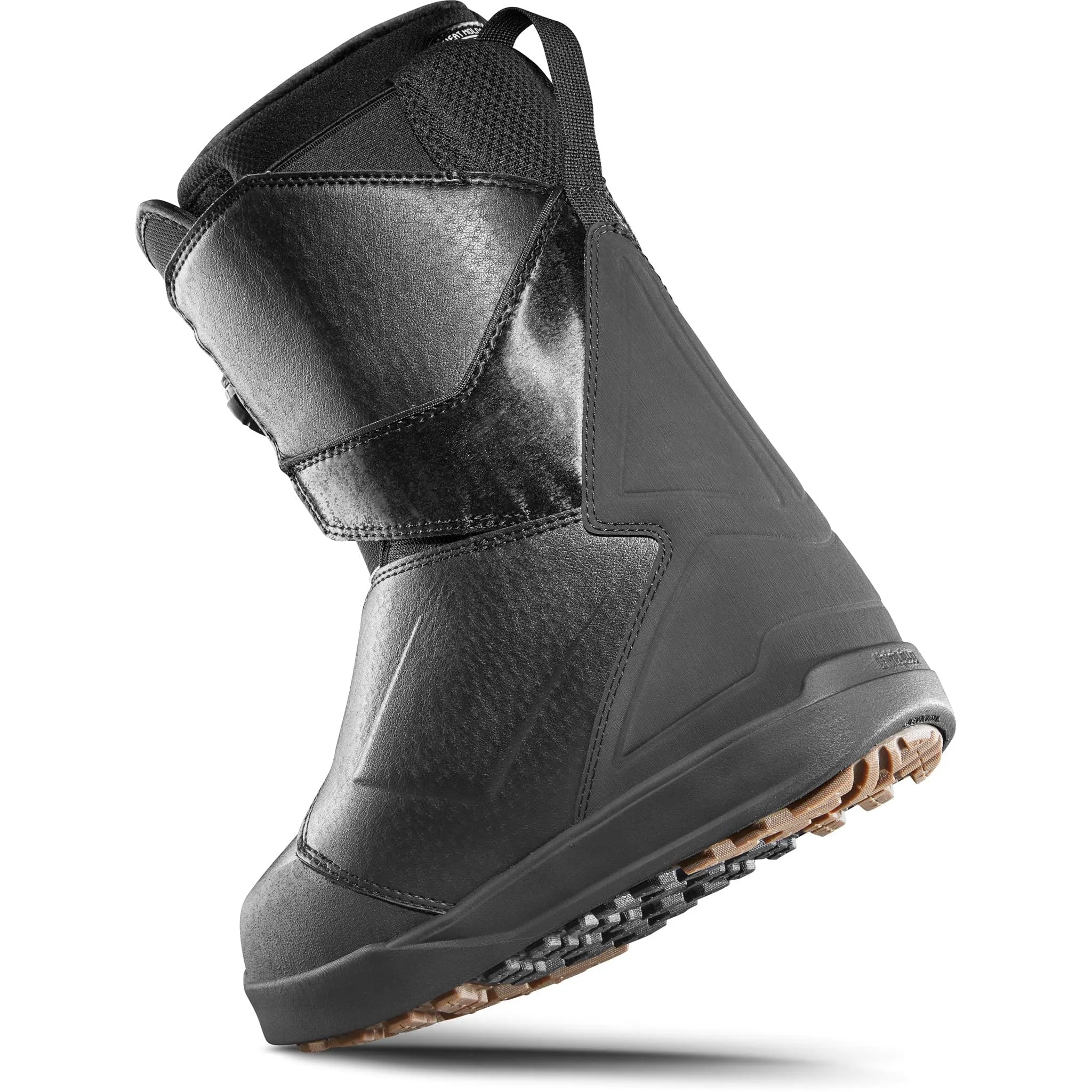 32 Womens Lashed Double Boa Snowboard Boot Black White 2025