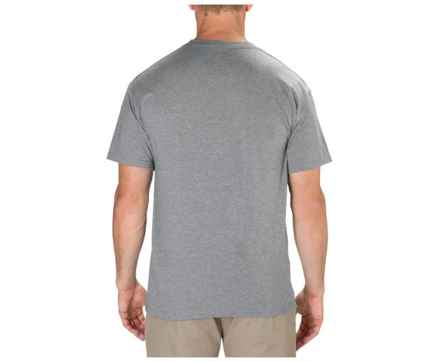 5.11 MEN'S STRONG TOMORROW S/S TEE, HEATHER GREY