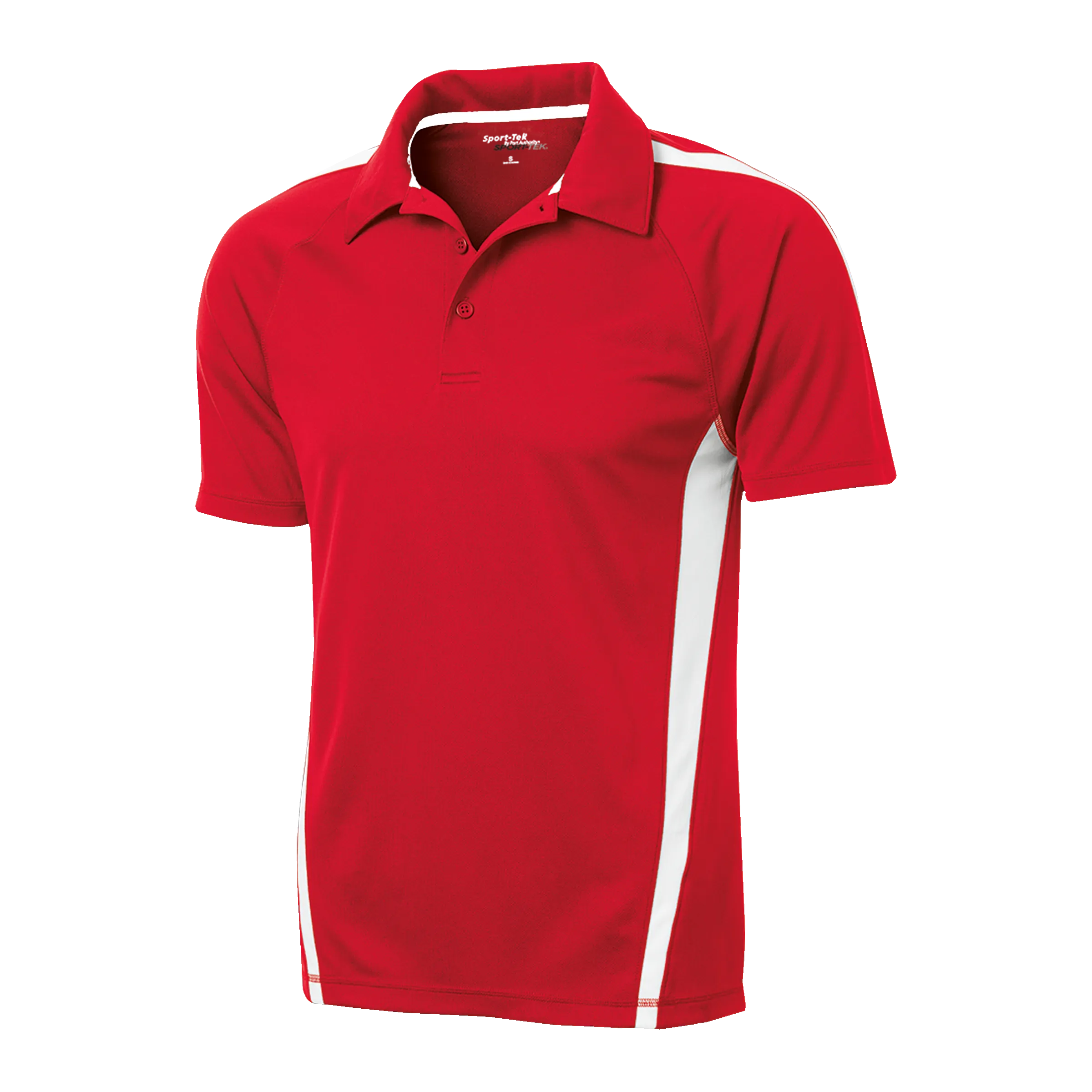 A1418M Mens Micro-Mesh Colorblock Polo