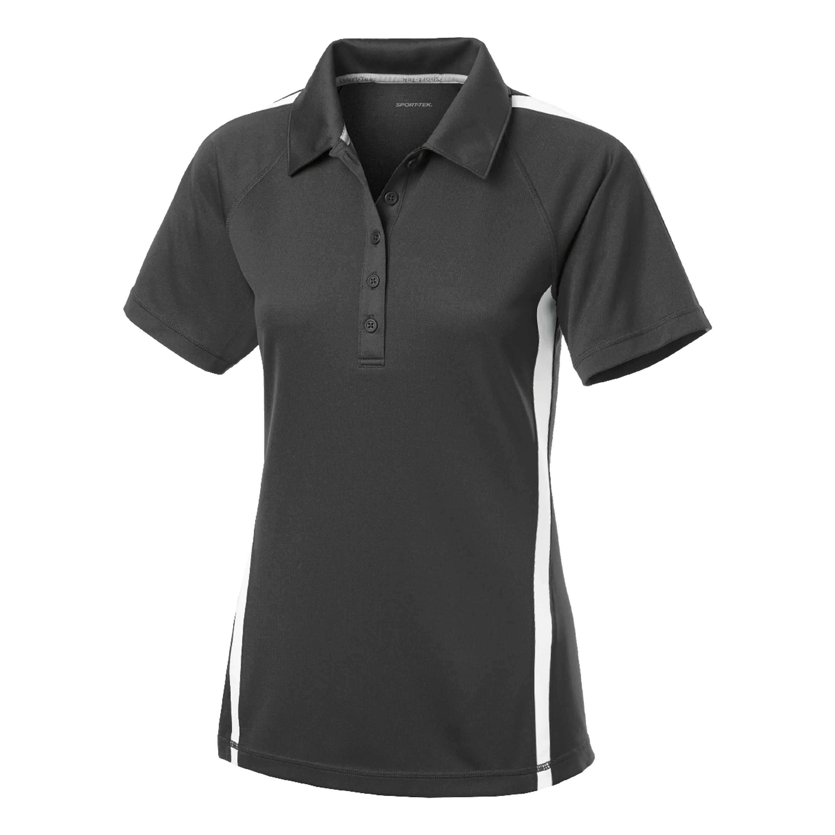 A1418W Ladies Micro-Mesh Colorblock Polo
