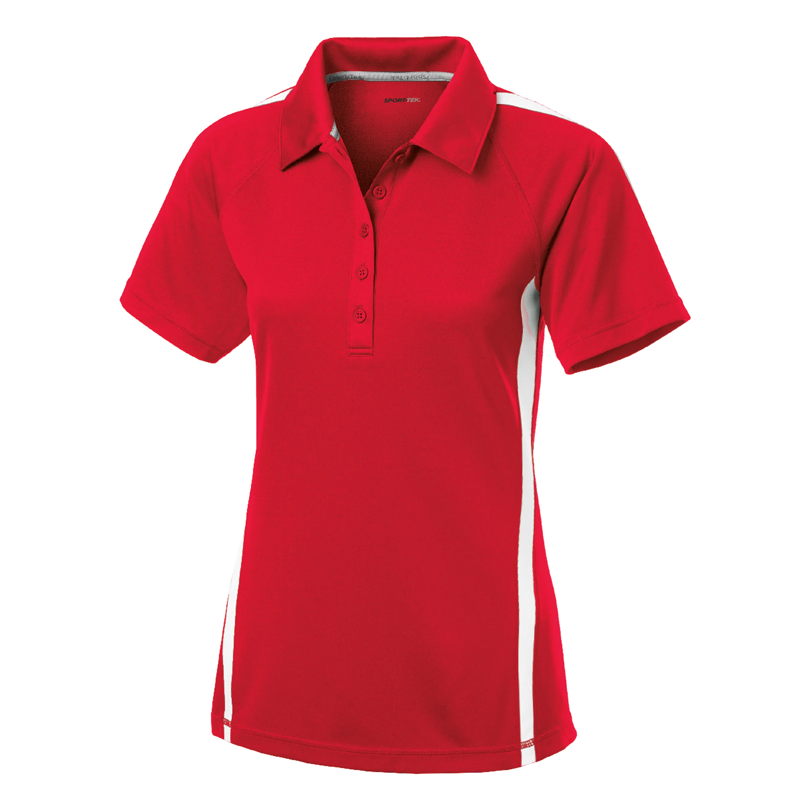 A1418W Ladies Micro-Mesh Colorblock Polo