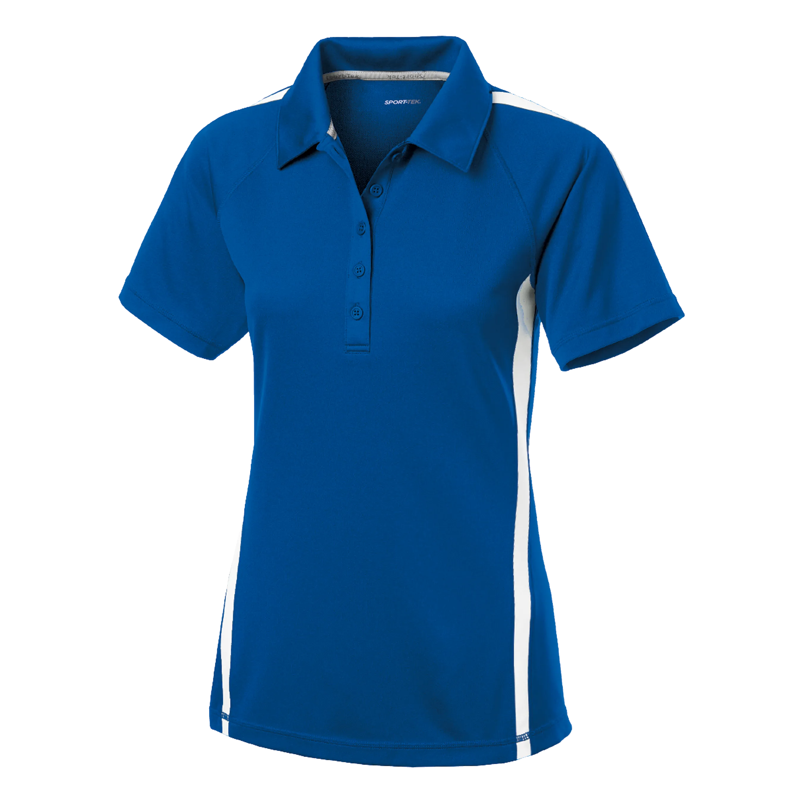 A1418W Ladies Micro-Mesh Colorblock Polo