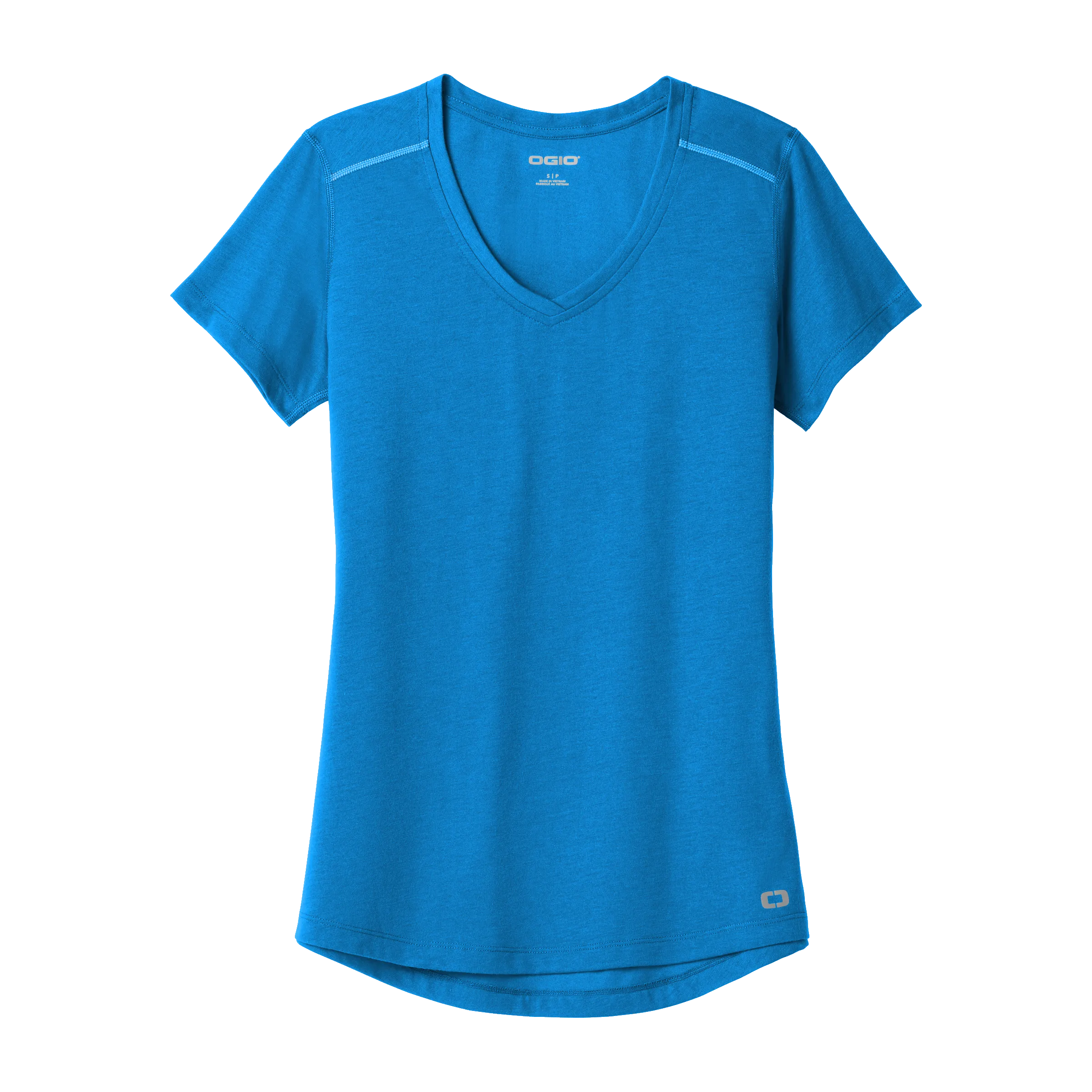 A1961W Ladies Peak V-Neck Tee