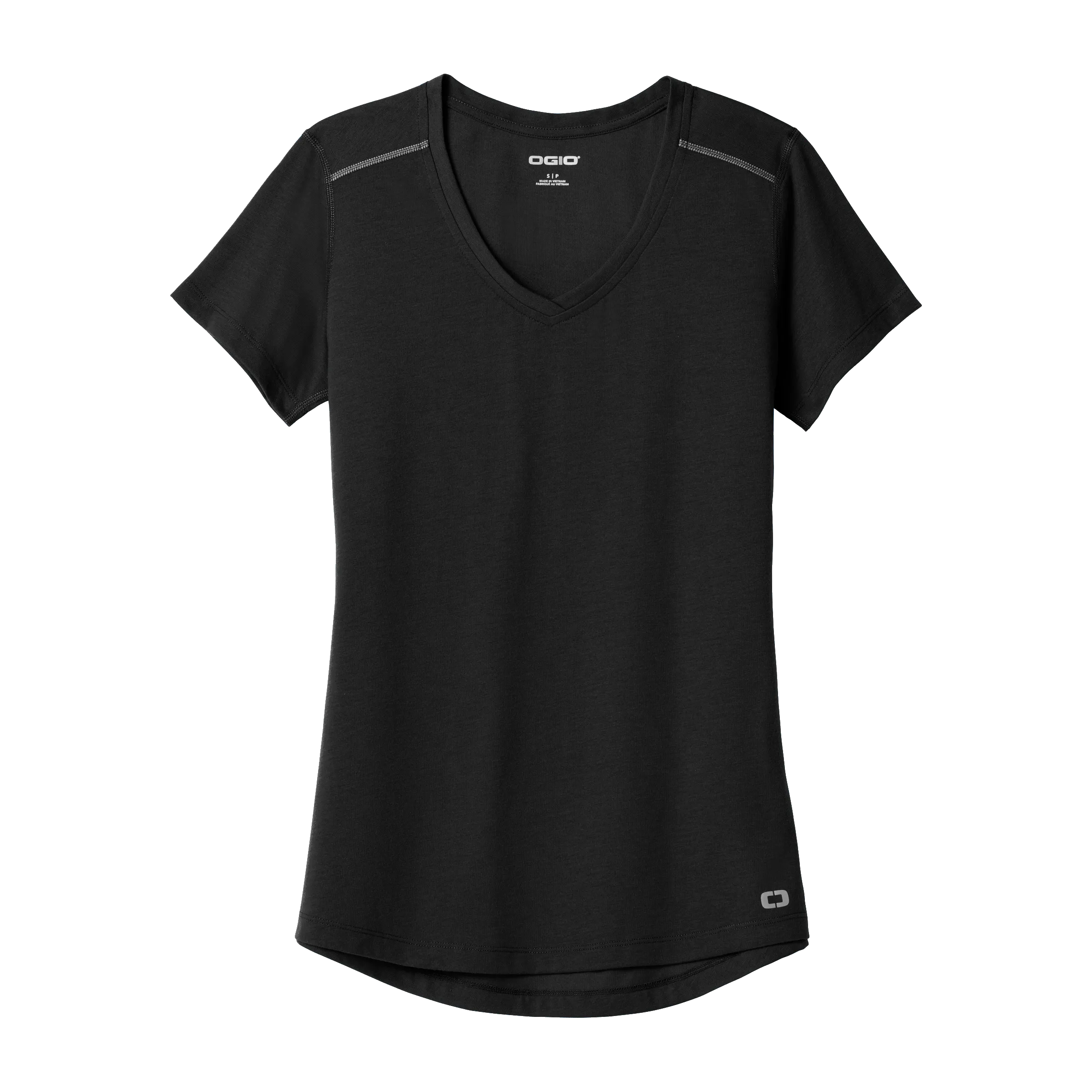 A1961W Ladies Peak V-Neck Tee