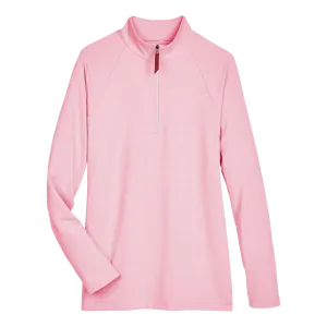 A2030W Ladies Clubhouse Micro-Stripe 1/4 Zip
