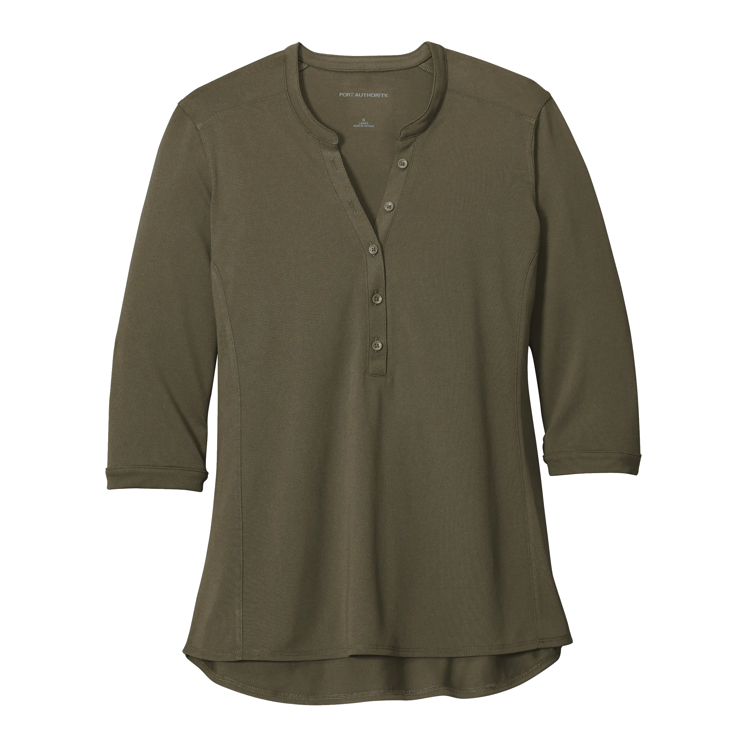 A2060W Ladies UV Choice Pique Henley