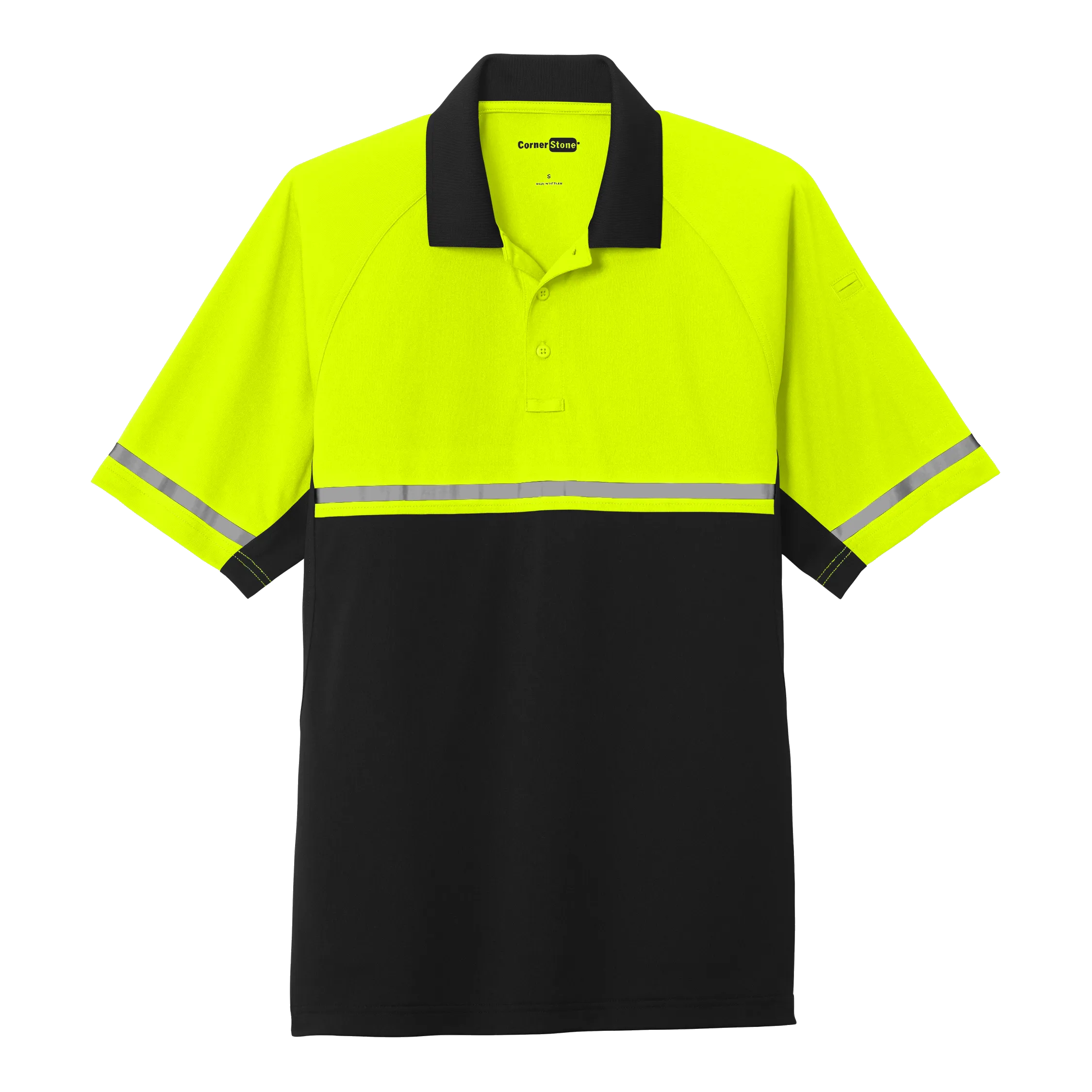 A2061 Mens Select Lightweight Snag-Proof Enhanced Visibility Polo