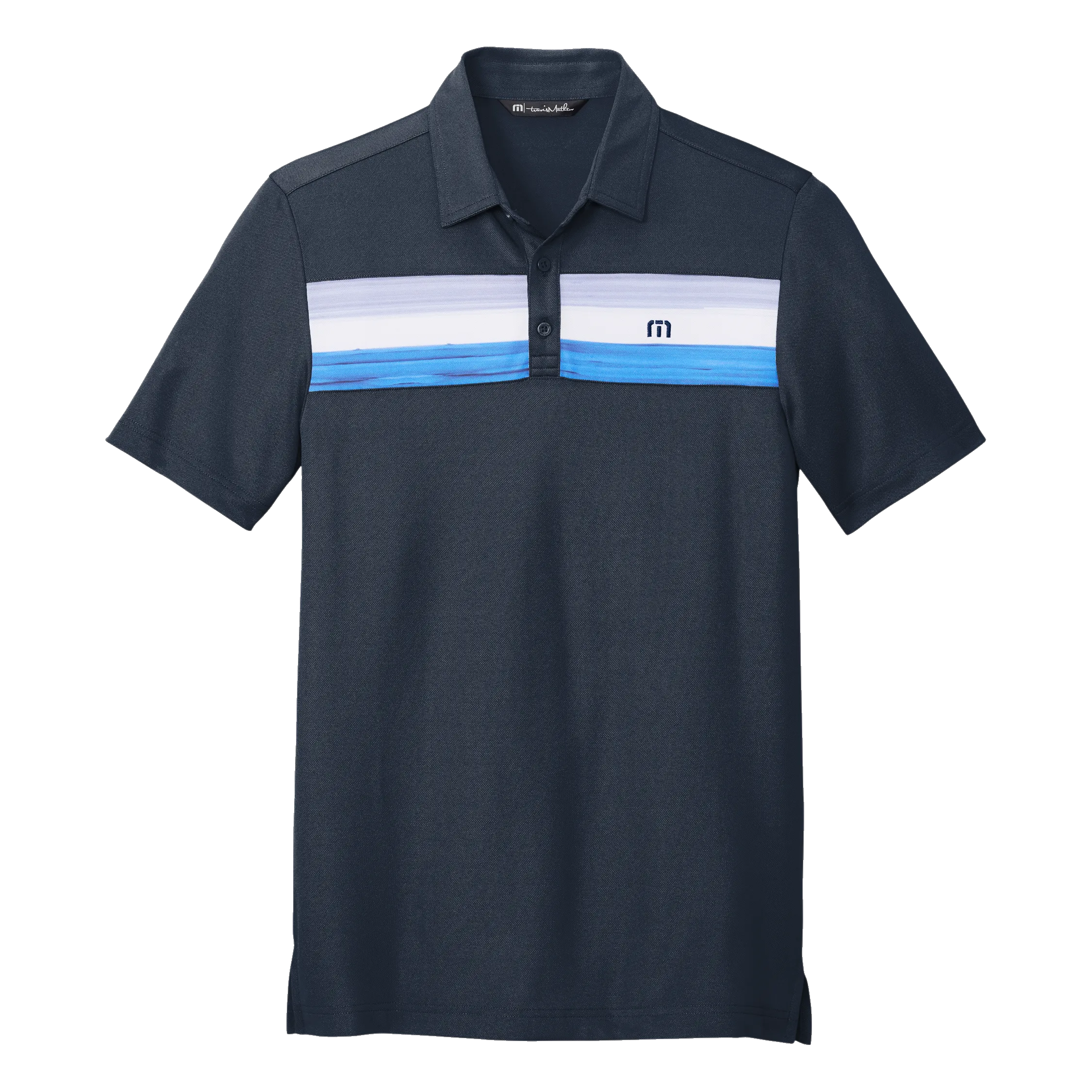 A2113 Mens Cabana Chest Stripe Polo