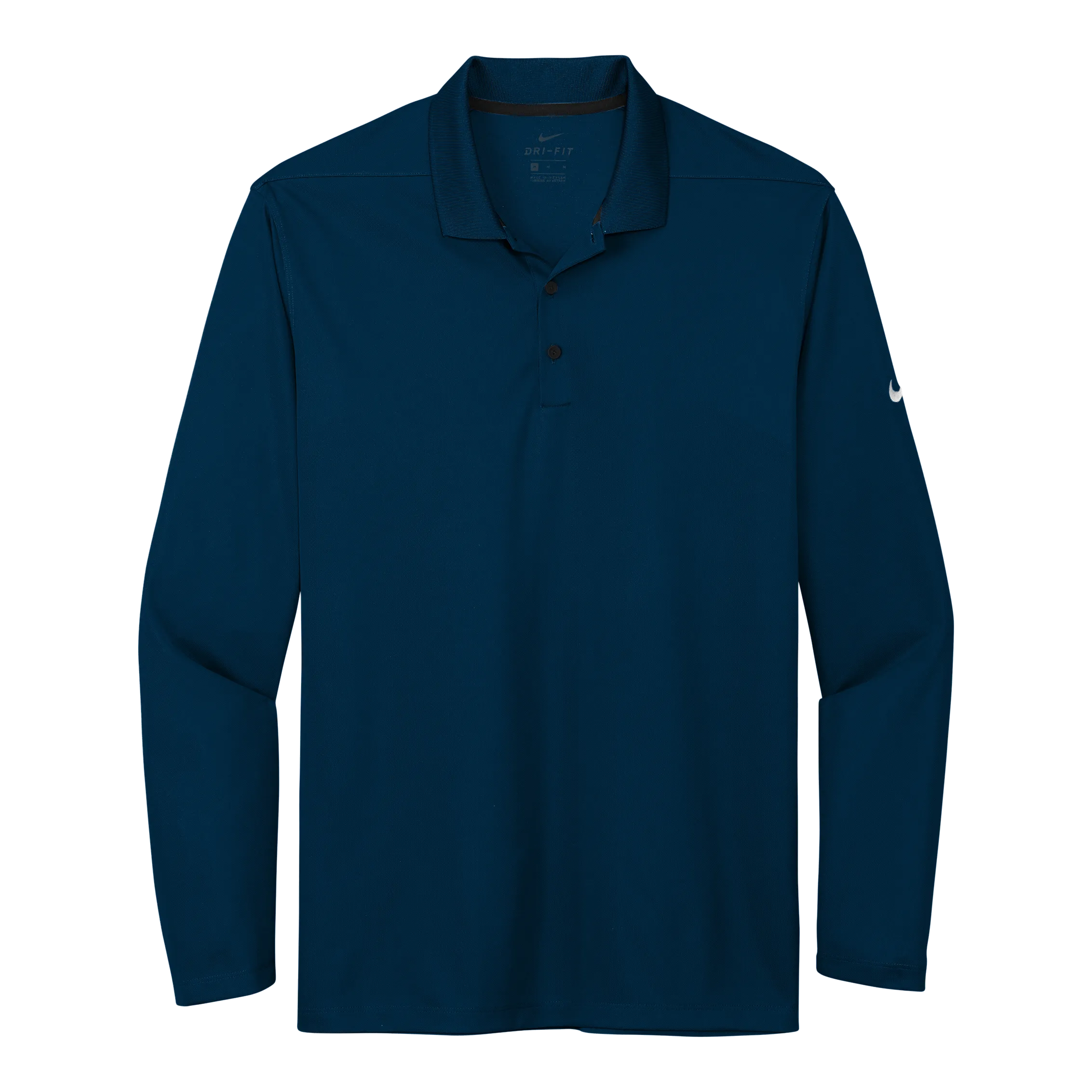 A2212M Mens Dri-Fit Micro Pique 2.0 Long Sleeve Polo