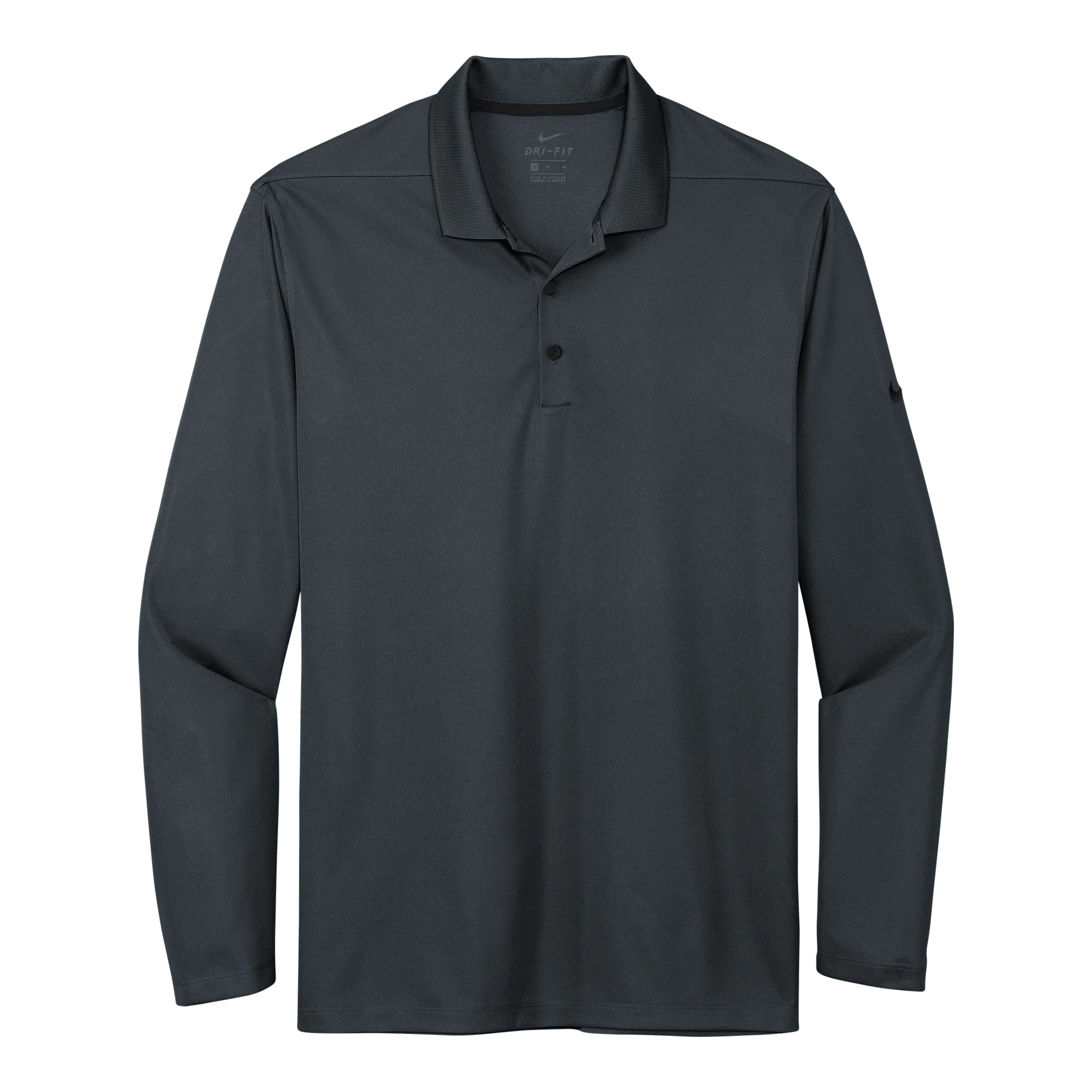 A2212M Mens Dri-Fit Micro Pique 2.0 Long Sleeve Polo