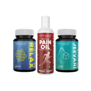 AADAR Old is Gold Combo Pack <br>  (2 x 60 Capsules   1 x 100 ml)