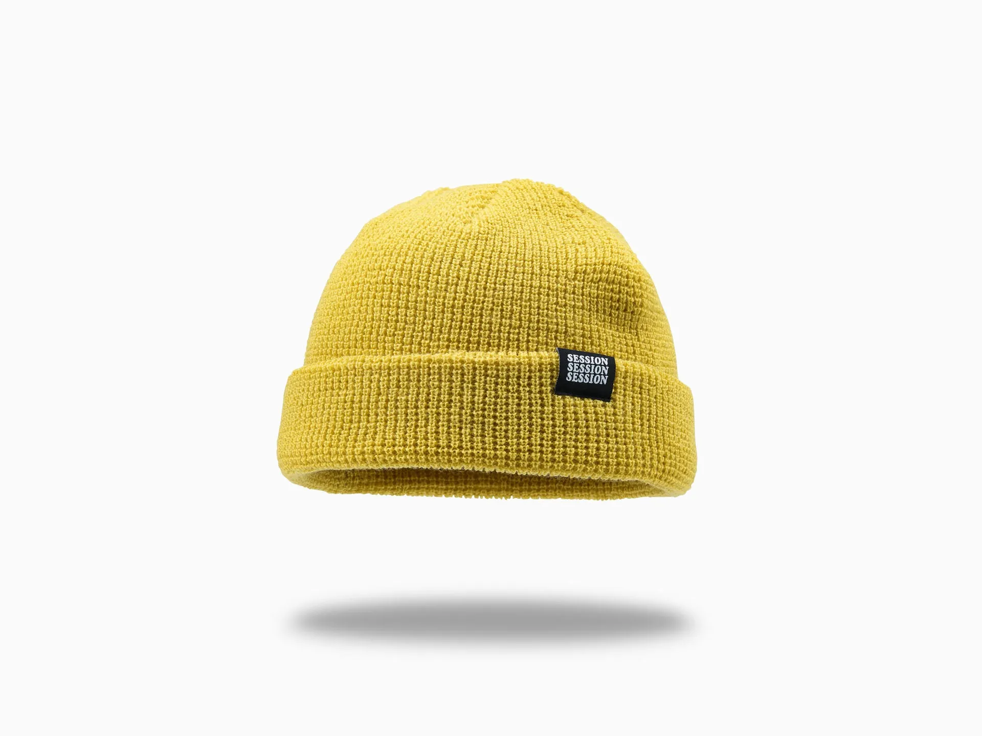 Acrylic Wool Beanie, Autumn Gold