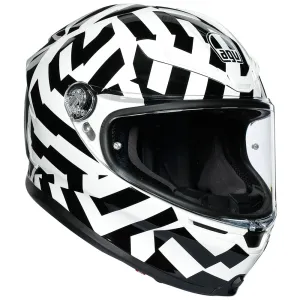 AGV K6 SECRET [BLACK/WHITE] 64 2XL