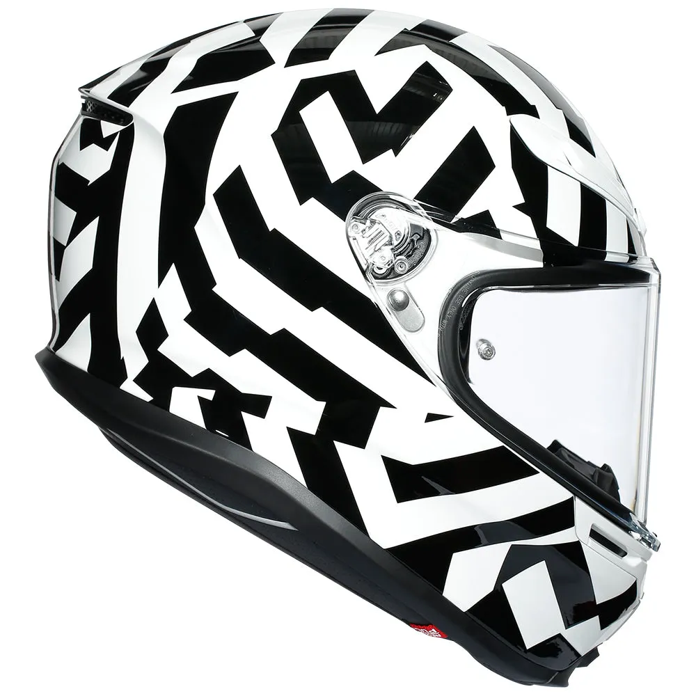 AGV K6 SECRET [BLACK/WHITE] 64 2XL