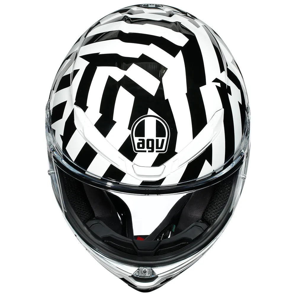 AGV K6 SECRET [BLACK/WHITE] 64 2XL