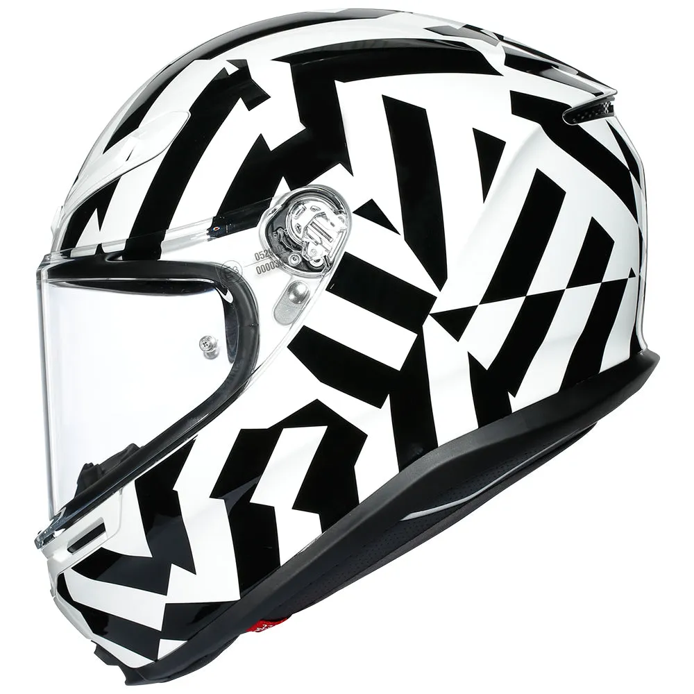AGV K6 SECRET [BLACK/WHITE] 64 2XL
