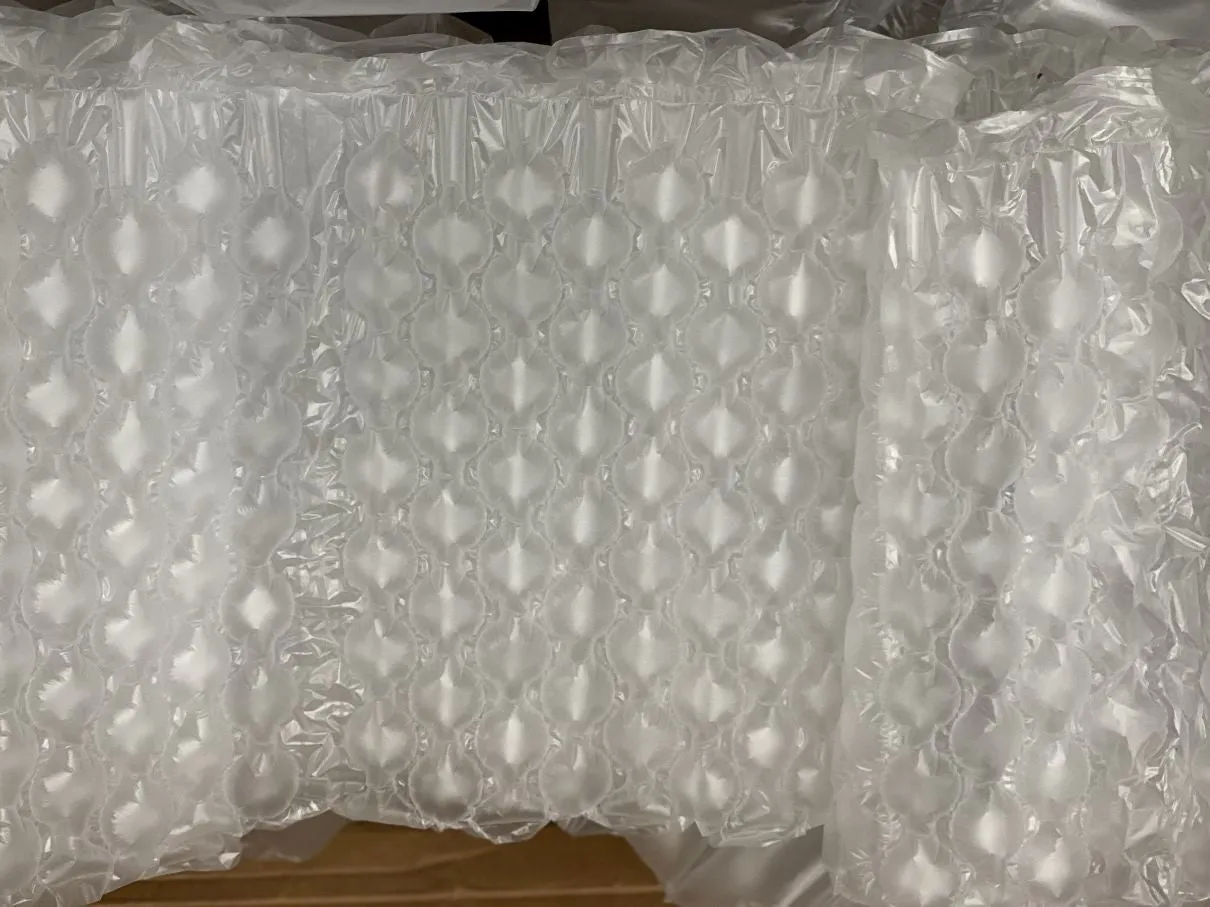 Air Cushion Bubble Film Roll 16"x13" - Length 1000ft , Inflatable Packaging Air Film R78000