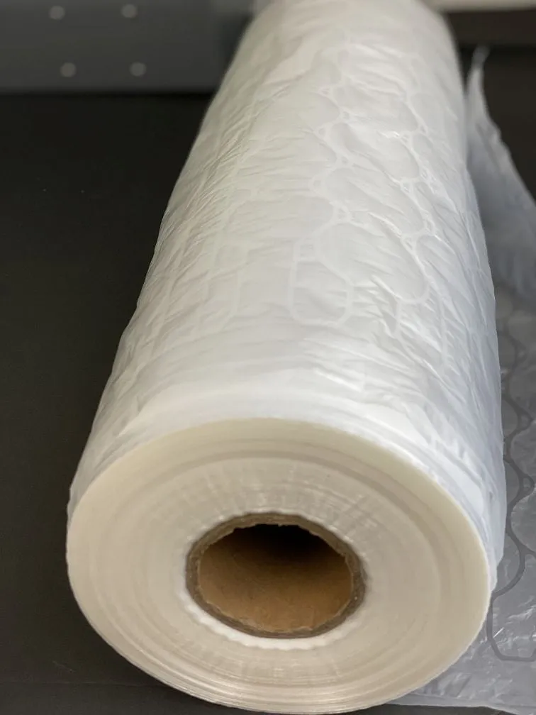Air Cushion Bubble Film Roll 16"x13" - Length 1000ft , Inflatable Packaging Air Film R78000
