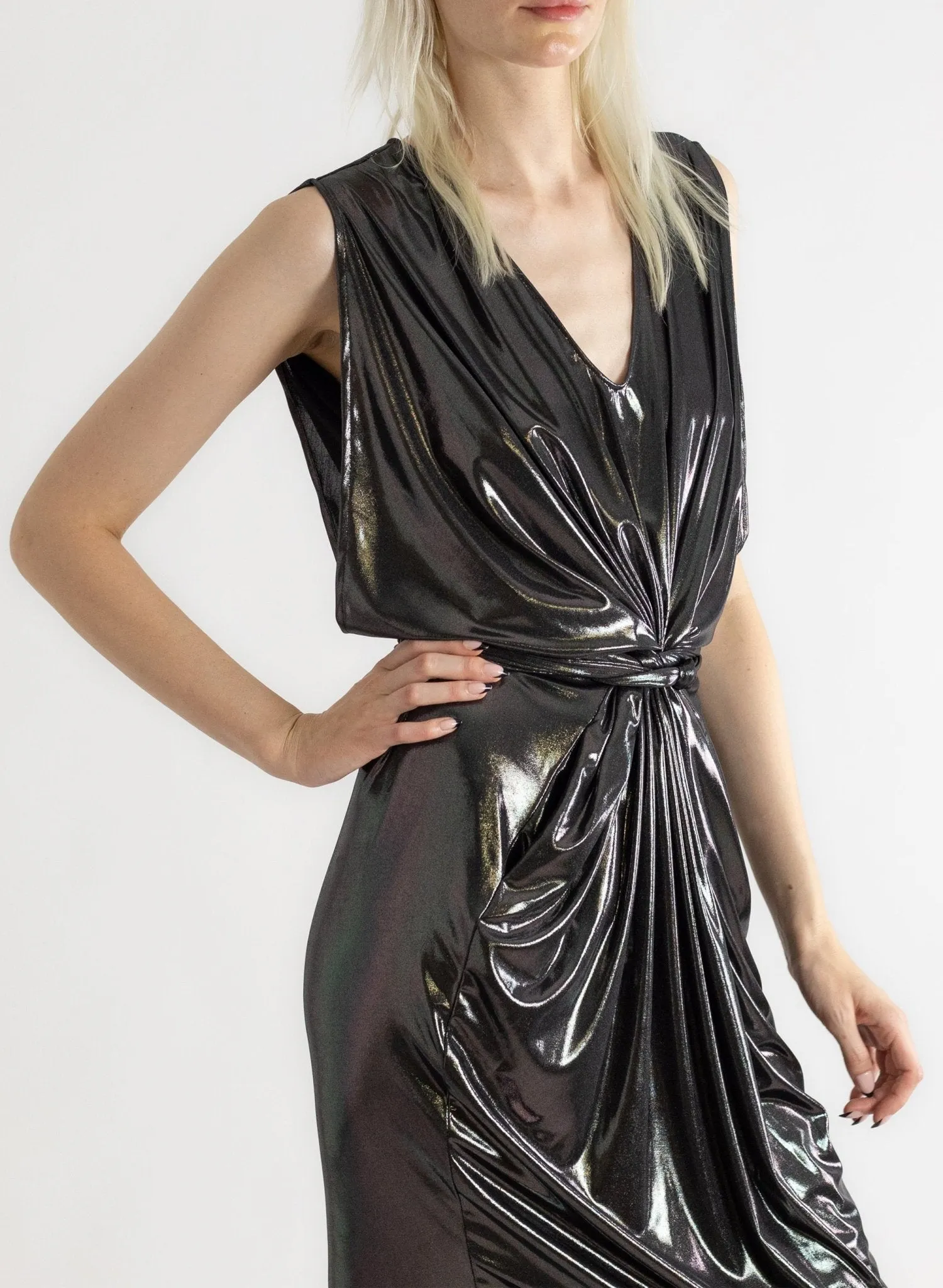 Airflow Gown - Black Liquid