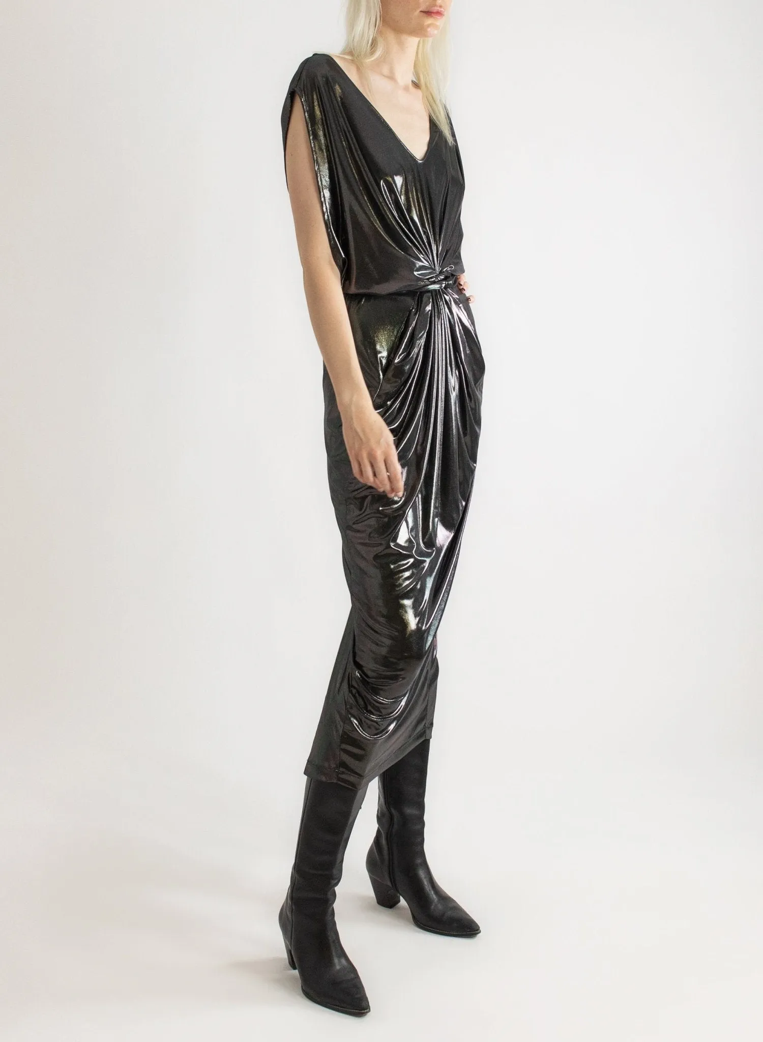 Airflow Gown - Black Liquid