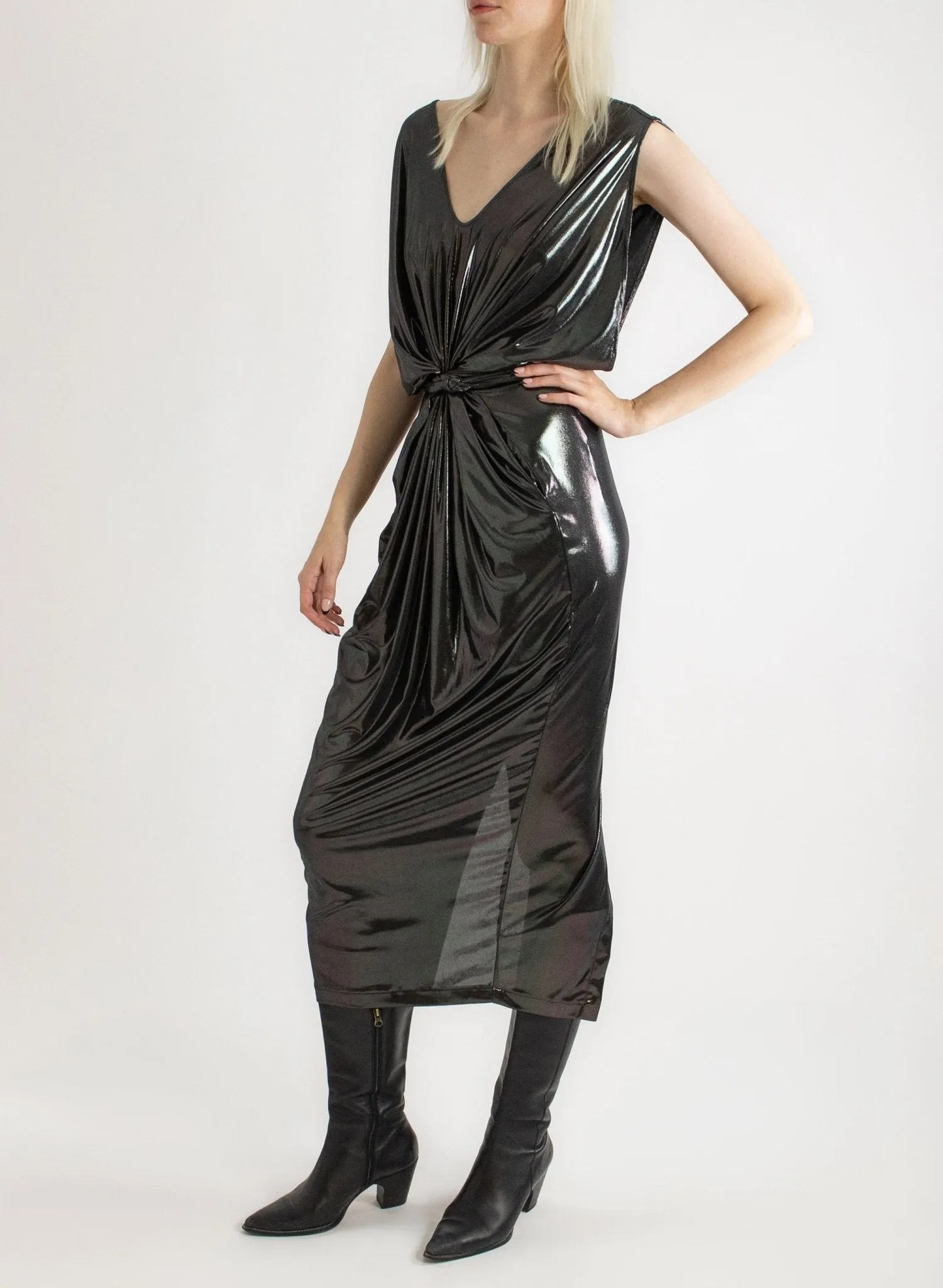 Airflow Gown - Black Liquid