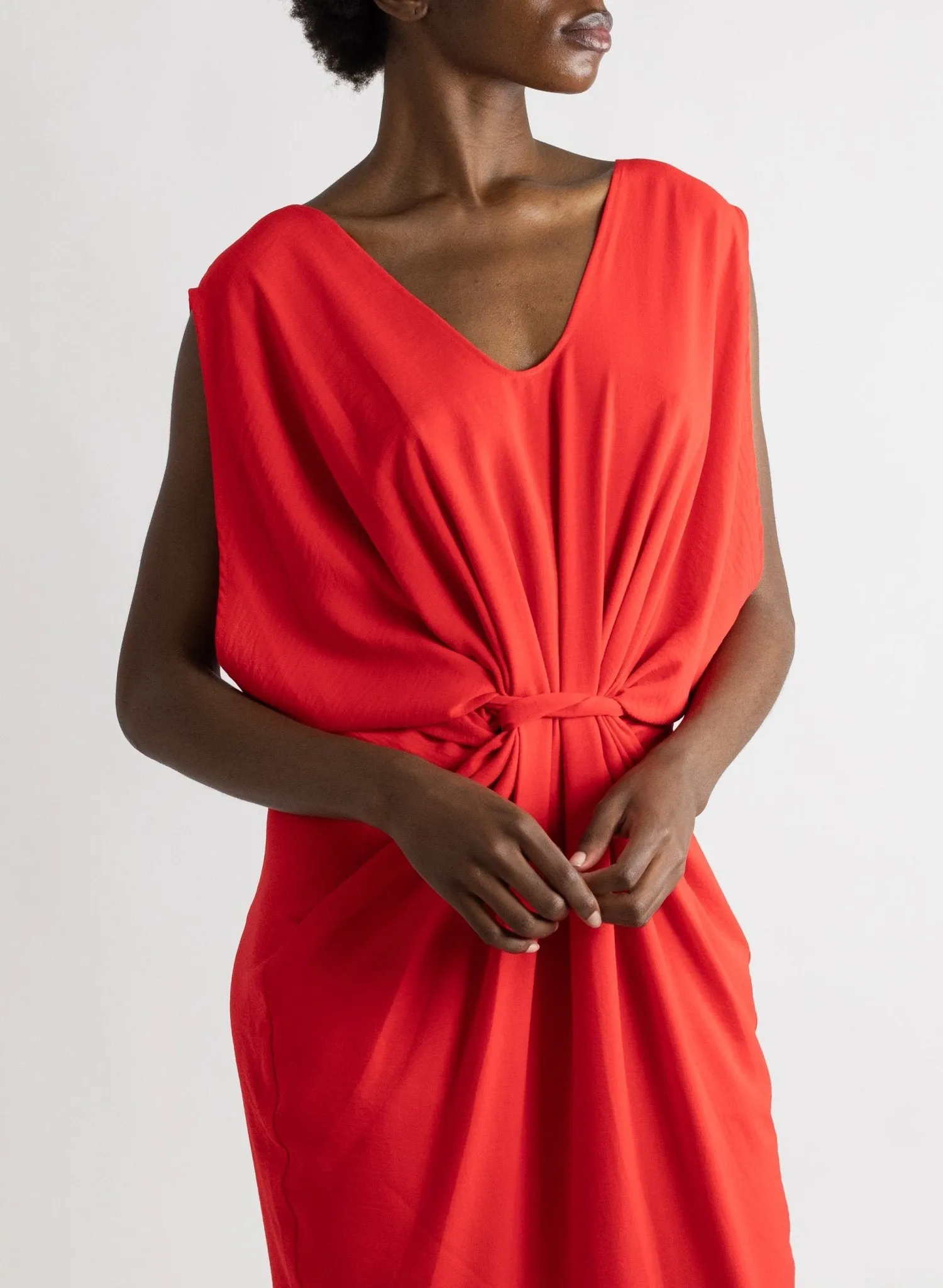 Airflow Gown - Scarlet
