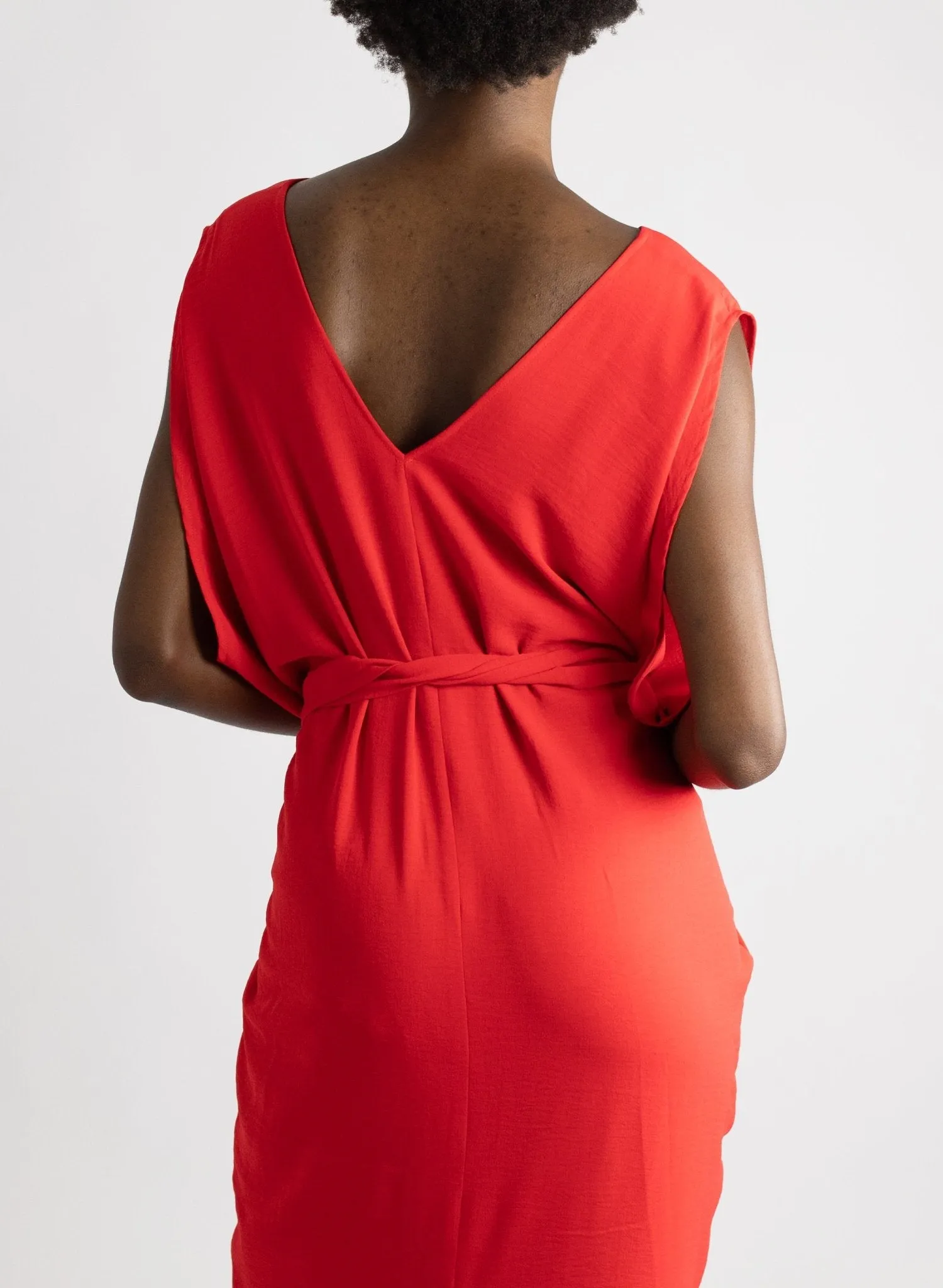 Airflow Gown - Scarlet