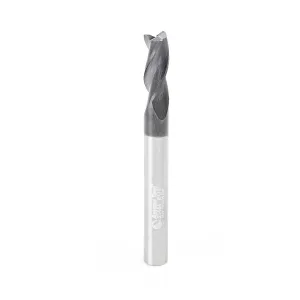 Amana 51464 CNC Spiral for Steel & Stainless Steel 1/4 Dia x 5/8 x 1/4 Shank End Mill