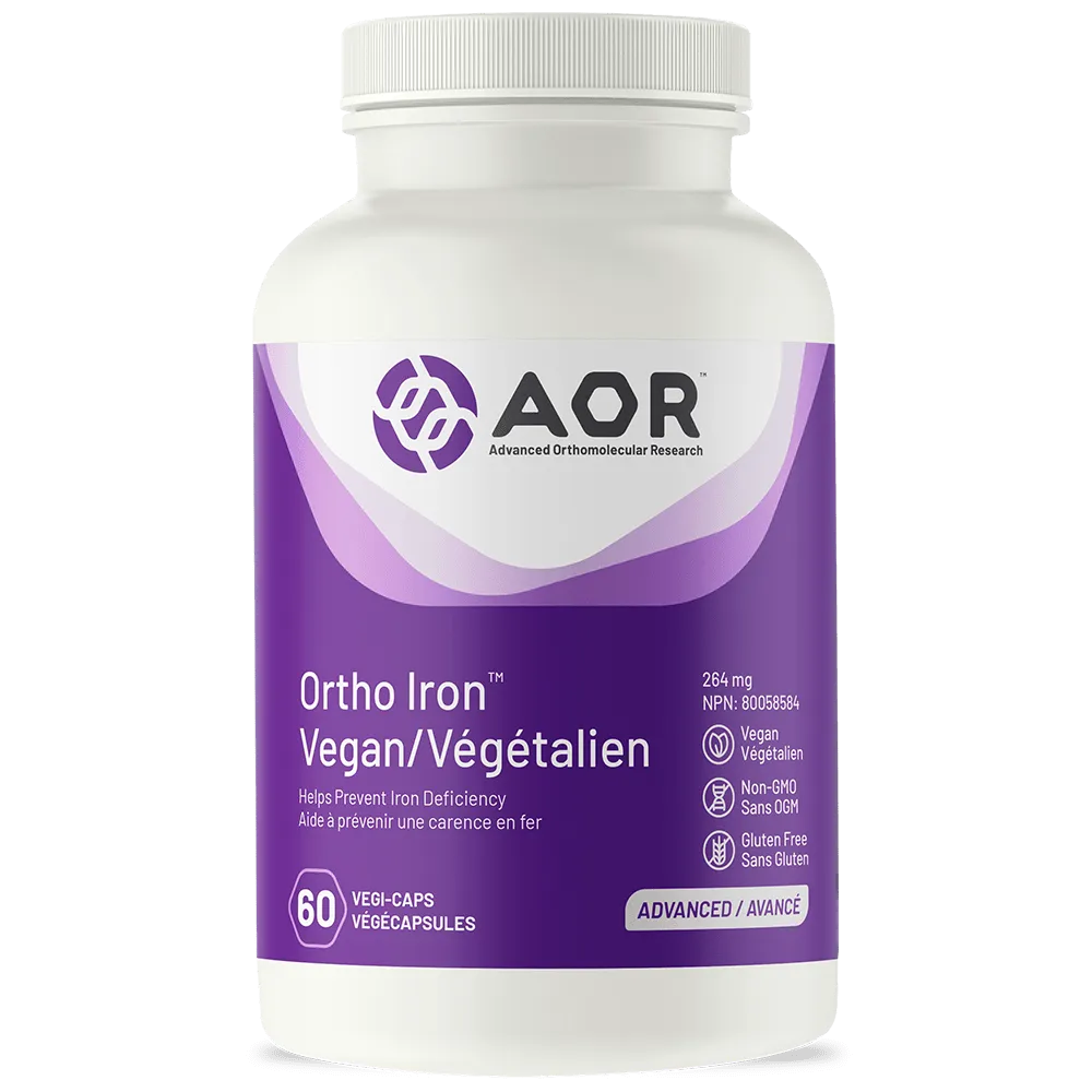 AOR Ortho Iron Vegan 60 VCaps