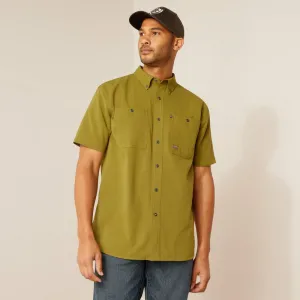 Ariat Men's Rebar Made Tough 360 AirFlow Work Shirt - Lichen