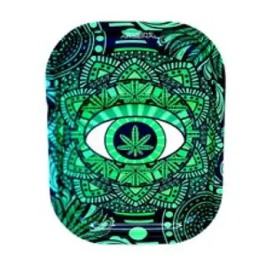 Arsenal - Mandala 2 Metal Rolling Tray - Small