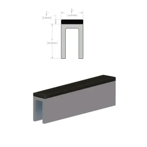 [AUSB] Architectural Neoprene Setting Block - 4" Length