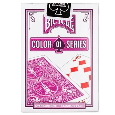 Bicycle Color Series (Berry) Playing Card