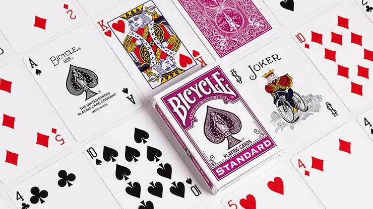 Bicycle Color Series (Berry) Playing Card