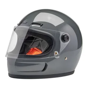 BILTWELL GRINGO SV HELMET  GLOSS STORM GREY