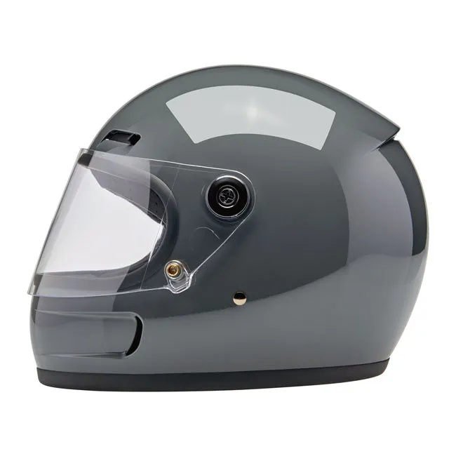 BILTWELL GRINGO SV HELMET  GLOSS STORM GREY