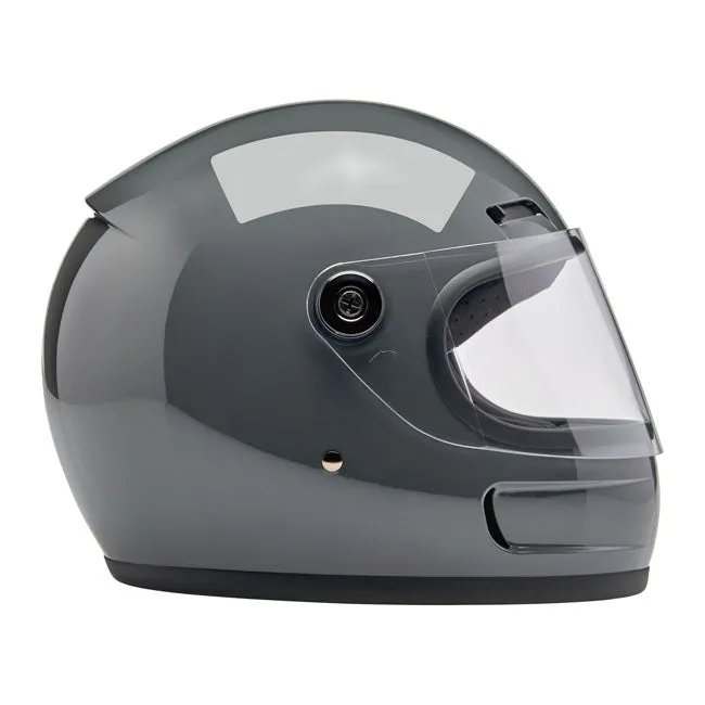 BILTWELL GRINGO SV HELMET  GLOSS STORM GREY