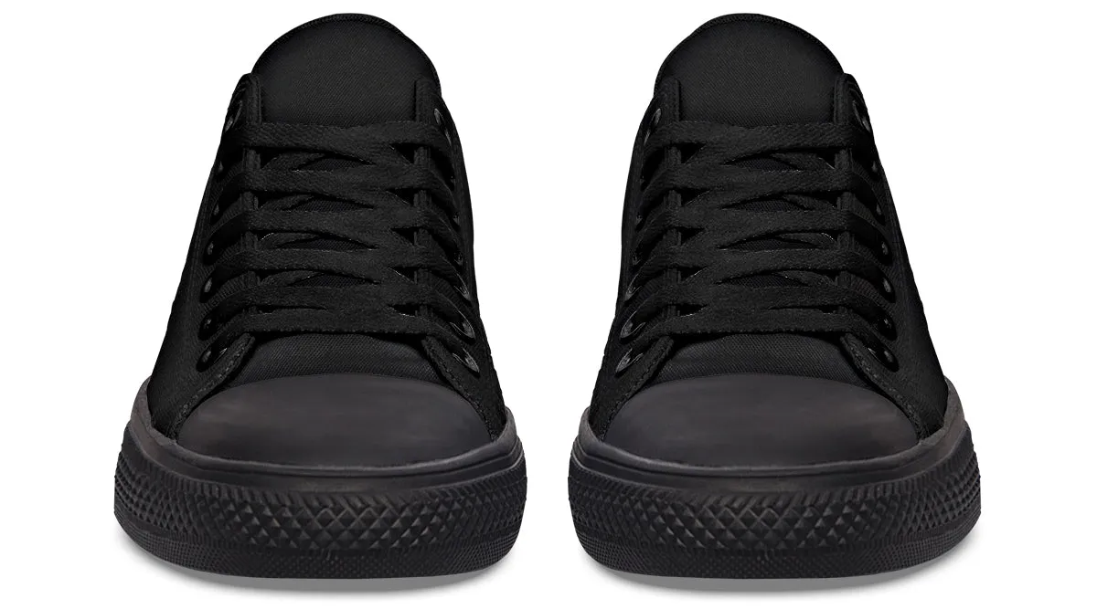 Black Low Tops