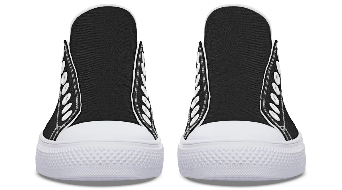 Black Low Tops