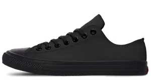 Black Low Tops