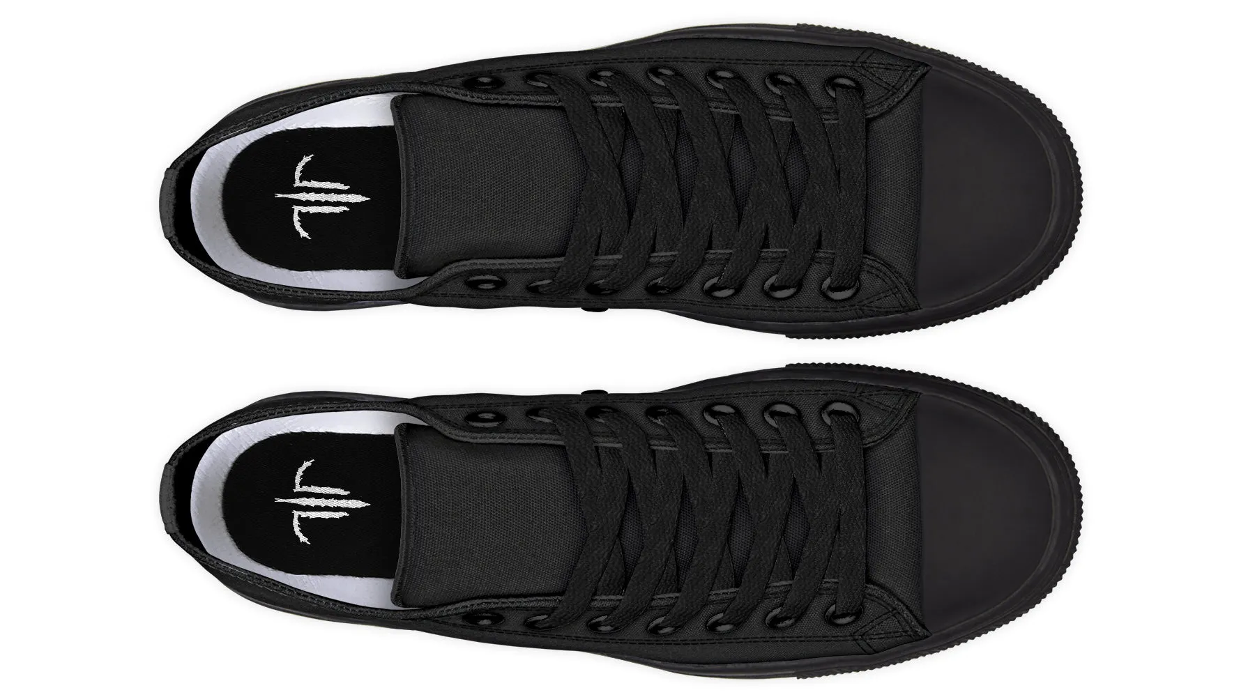 Black Low Tops