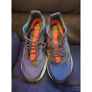 Black Orange On Cloud “Black Flame” Cloudnova Form 26.98484 Mens Size 13