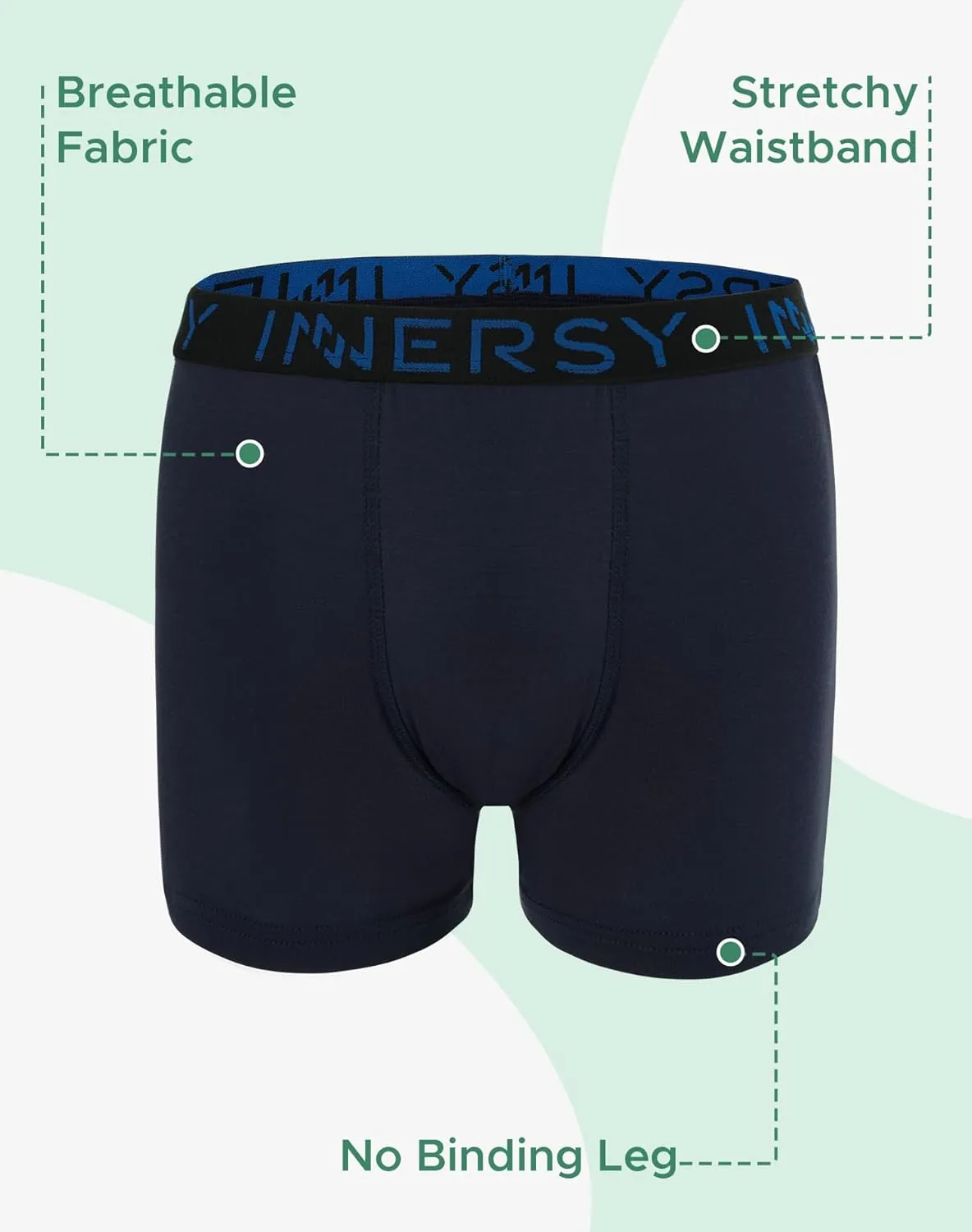 Boys' Moisture-Wicking Boxer Briefs 5-Pack