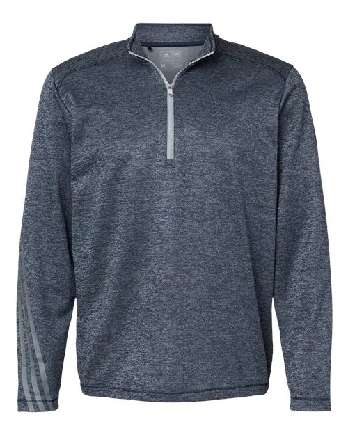 Brushed Terry Heathered Quarter-Zip Pullover