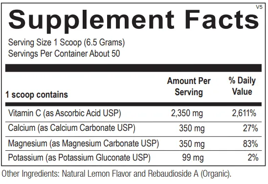 Buffered Lemon C Powder