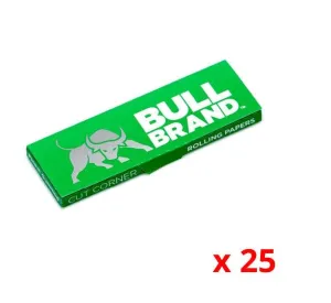 Bull Brand Green Papers - 25 Box