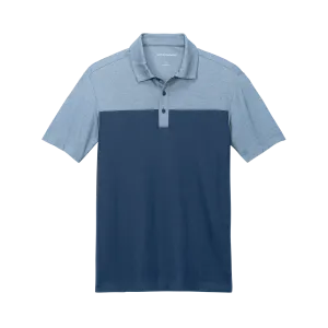 C2317 Mens Fine Pique Blend Blocked Polo